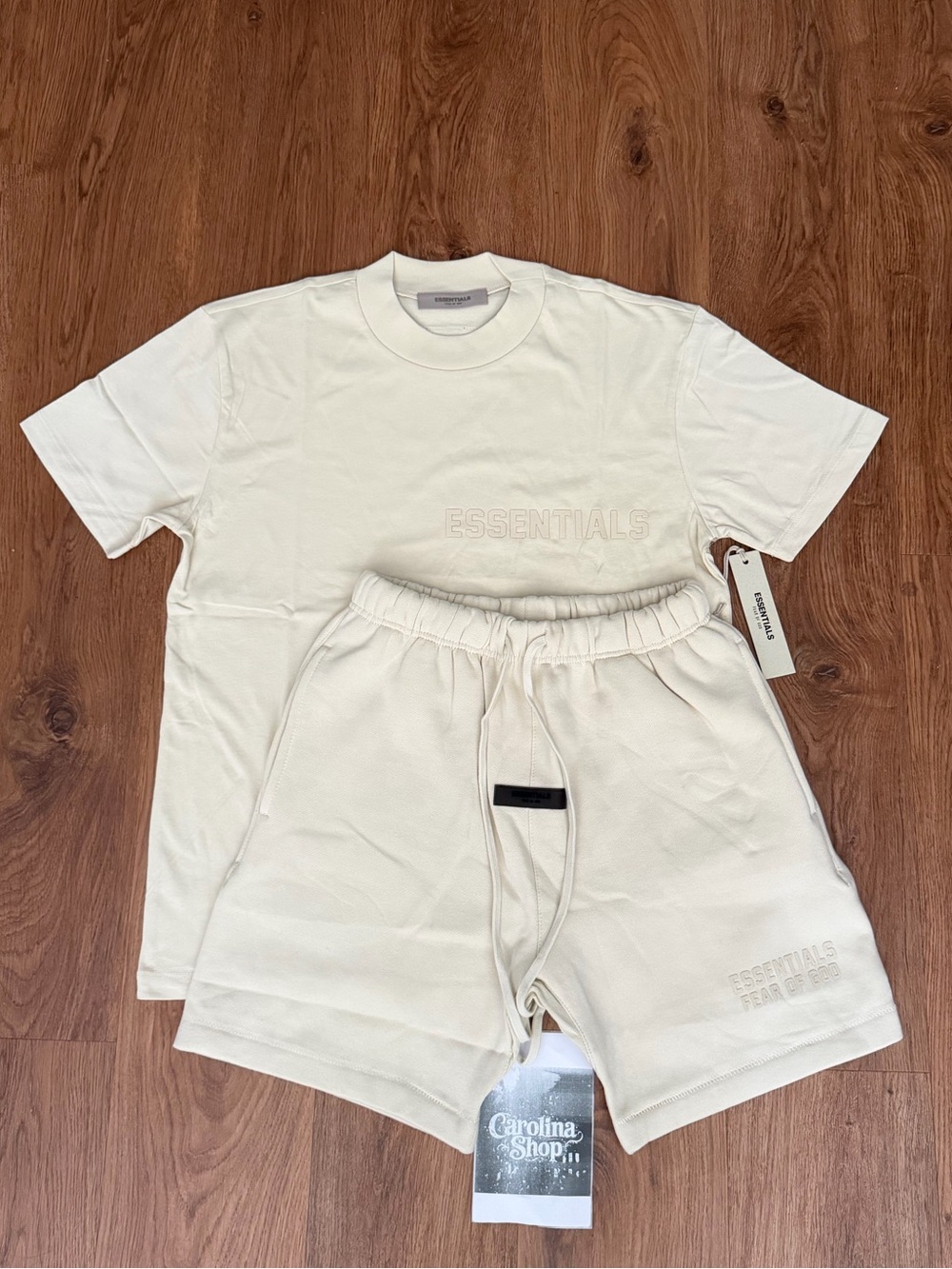 Fear of God ESSENTIALS EGG SHELL SET🥚